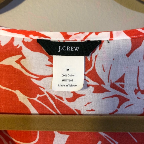 J Crew Light Cotton Tunic Bathing Suit Cover Up - Picture 3 of 9